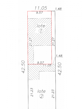 Casa de dos dormitorios sobre Avenida Colón 
